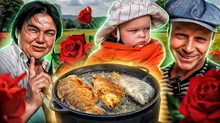 How to conquer any queen? Fried crucian carp in roses