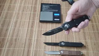 Автоматические  ножи Microtech , моя скромная коллекция, обзор.