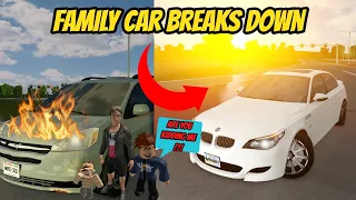 Greenville, Wisc Roblox l Family Car BROKE Leads to DREAM CAR Rp