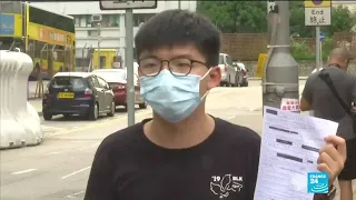 Hong Kong democracy activist Joshua Wong arrested for 2019 illegal assembly