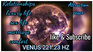 Venus antiaging frequency original sounds|221.23 hz real venus experience|How to have luxurious life