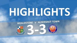 Wealdstone 3-3 Aldershot Town | Match Highlights | 30th January 204