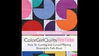 Curved Piecing How-To: Drunkard's Path Block