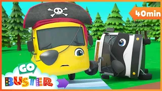 Busters Pirate Play! | BEST OF Go Buster | Baby Cartoon | Kids Video | ABCs and 123s