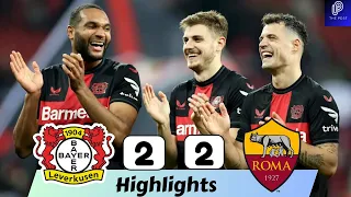 Bayer Leverkusen 2-2 AS Roma | All Goals & Extended Highlights |  UEFA Europa League 2023/24