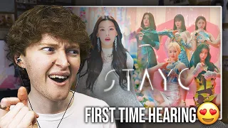 FIRST TIME LISTENING TO STAYC! (STAYC (스테이씨) 'RUN2U' | Music Video Reaction)