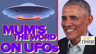 Saagar and Ryan: Obama REFUSES To Speak When Asked About Existence Of UFOs