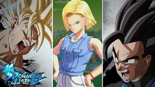 Dragon Ball Legends - Sparking Android 18 (Red Defense) Super Move!