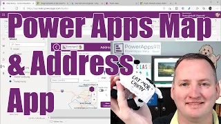 Power Apps Map and Address Input components