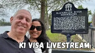 K1 Visa Livestream.  6 months  from NOA1 to NOA2 ! That's fast.