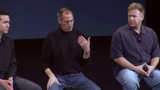 Steve Jobs:Android versus the iPhone