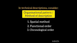 Writing a mechanism description