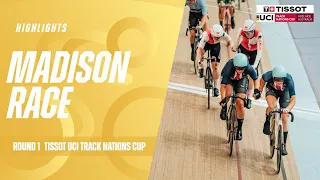 Madison Highlights - Adelaide (AUS) | 2024 Tissot UCI Track Nations Cup