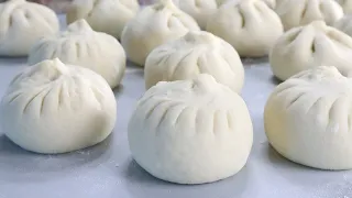 包子不会捏摺怎么办，这个好方法帮你轻松做出漂亮的包子 Easy way to make Steamed Buns with delicious fillings 有技巧无难度不塌陷不回缩 ▏佳宝妈美食