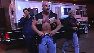 Goldberg Arrives With Eric & Russo WCW Nitro 12th June 2000