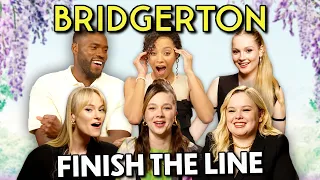 Can the Bridgerton Cast Finish the Bridgerton Lines? | React