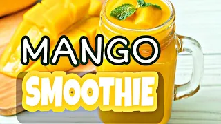 How to make SMOOTHIE FROZEN MANGO | EASY and REFRESHING