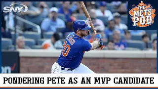 Pondering Pete Alonso as an MVP candidate | The Mets Pod | SNY