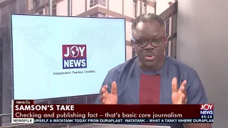 Samson's Take: Checking and publishing fact - that's basic core journalism - Newsfile (12-2-22)