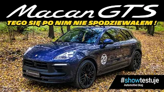 Porsche Macan GTS (2023) 440 KM - hothatch w nadwoziu SUVa? To możliwe? [ #showtestuje ] TEST PL 4K