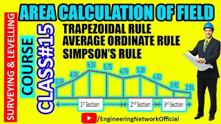 How to Calculate Area of Plot with Different Interval - Area Calculation Using Trapezoidal Rule