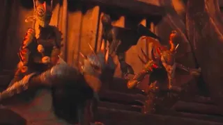 Всадники атакуют флот Гриммеля. Как приручить дракона 3 (2019) год.