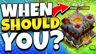 When To Upgrade Your Town Hall in Clash of Clans!