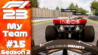 BOUNCING OFF THE LIMITER?! F1 23 My Team S2 R15 Italian GP!