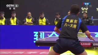 2016 China Table Tennis Super League FINAL: FAN Zhendong vs LIANG Jingkun