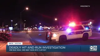 One dead, man in custody after hit-and-run near 43rd Avenue and Bell Road