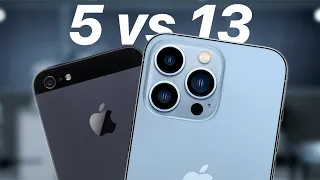 Эволюция Камеры в iPhone: 13 Pro Max против iPhone 5