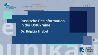 Russische Desinformation in der Ostukraine – Brigitta Triebel