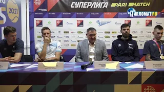 Официальная предсезонная пресс-конференция волейбольного клуба «Зенит» (Санкт-Петербург)