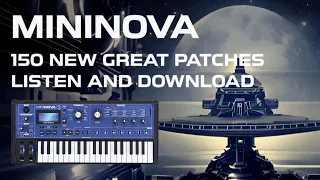 Novation Mininova Patches - 150 Presets - Boards of Canada, Tycho - Listen