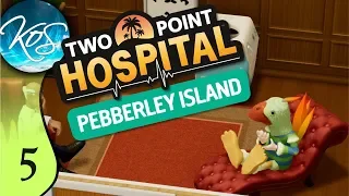 Two Point Hospital Pebberley Island DLC Ep 5: VEGGIE EARS! - First Look - Let's Play, Gameplay