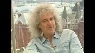 Interview with Brian May on Channel 24, Moscow