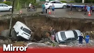Brazil: 36 people killed after flooding and landslides