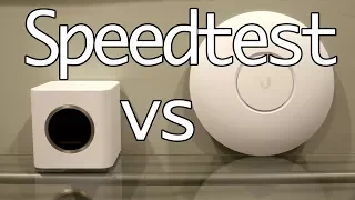 Speed Test, Ubiquiti Amplifi HD vs Ubiquiti AC Pro