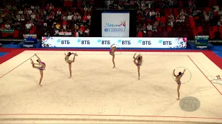 Israel (ISR) - 2019 Rhythmic Junior Worlds, Moscow (RUS) - Qualifications 5 Hoops