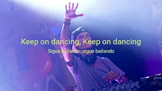 Eric Turner vs. Avicii - Dancing In My Head (Tom Hangs Remix) Lyrics / English - Spanish