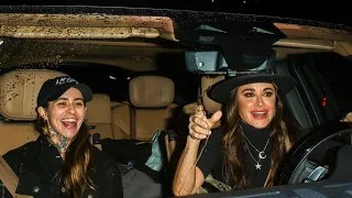 Kyle Richards and Morgan Wade leaving Chateau Marmont