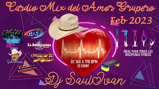 Cardio Mix Amor Grupero 2023 ♥️ (Banda, Regional) Demo Dj saulivan