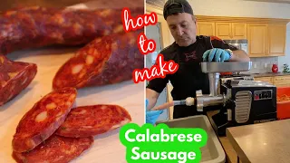 How to make Italian Calabrese Sausage