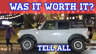 Here is what we love and hate about the Ford Bronco after 1 year of owning it!