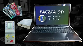 #115 Laptop i inne skarby ze śmietnika, czyli paczka od @smietniklublin - unboxing i prezentacja