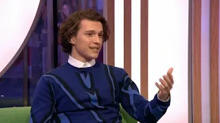 tom holland and mark wahlberg on the one show (uncharted)