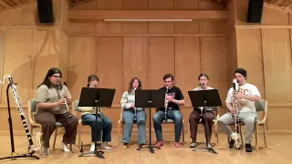 [2024 Recording] Penty Harmonium (QKThr) for Clarinet Choir (by Aphex Twin arr. THK)