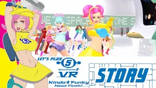 Let's Play Space Channel 5 VR: Kinda Funky News Flash! - Story Mode