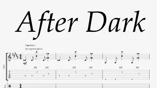 After Dark - Mr.Kitty - Fingerstyle Guitar Tabs