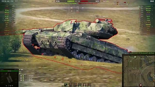 World of Tanks Средний танк AMX 30 B   7 Фрагов 9K Урона